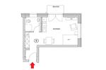 Etagenwohnung Oldenburg Kreyenbrück - 1 Zimmer, 31 m&sup2;, 500&euro; | Angebot:26676428