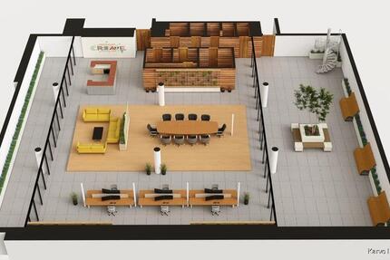 Große Bürofläche mit ca. 280m² in Top Lage von Hannover zimmer