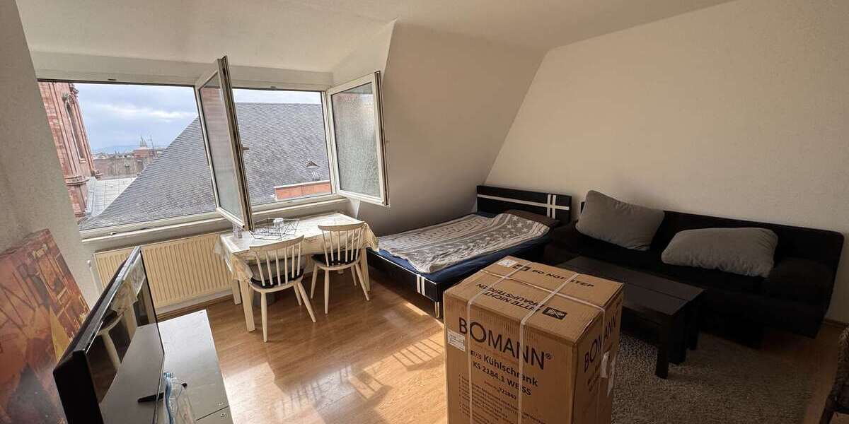 Etagenwohnung Mannheim Innenstadt - 1 Zimmer, 30 m&sup2;, 430&euro; | Angebot:27289631