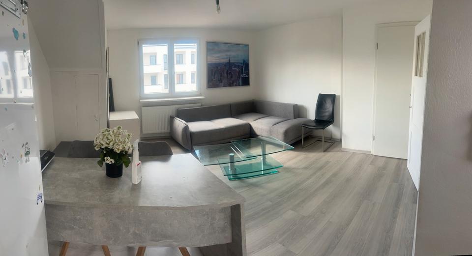 Dachgeschoßwohnung Frankfurt am Main Unterliederbach - 2 Zimmer, 60 m&sup2;, 1.125&euro; | Angebot:24838359