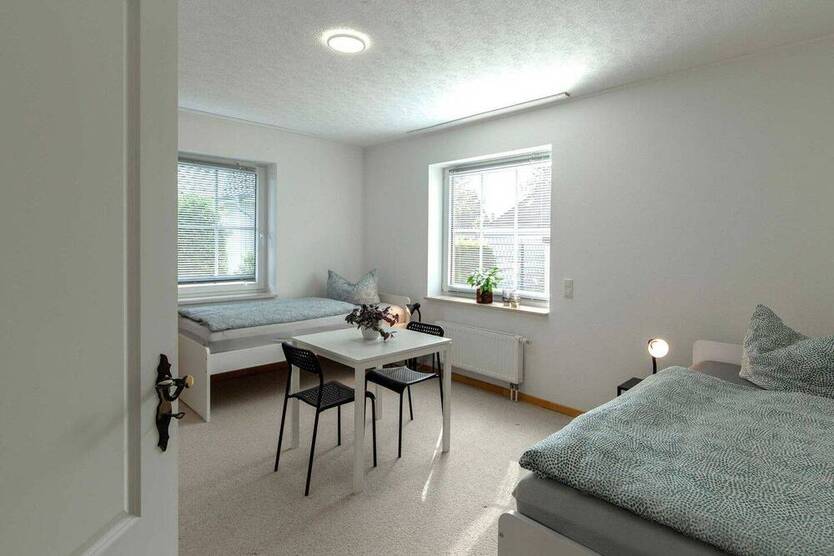 Möblierte Erdgeschoss Wohnung im Einzelhaus Norderstedt Mitte inkl. Nebenkosten, WLAN, TV, Internet