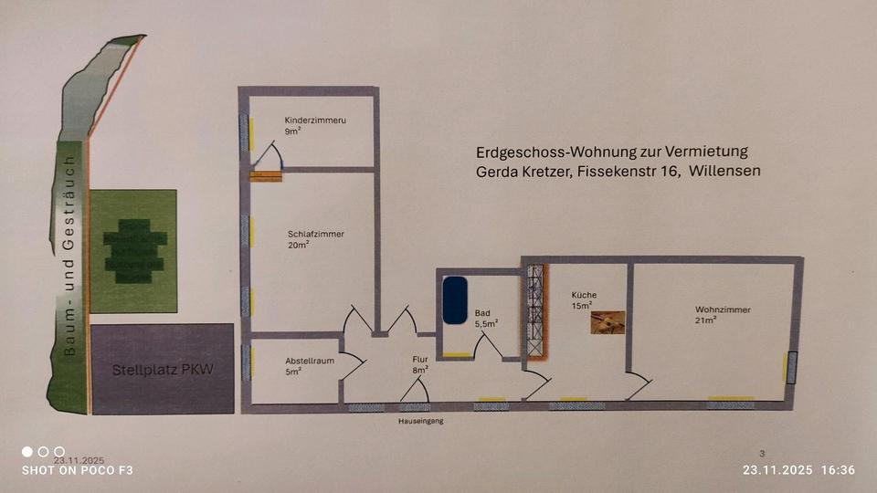 Erdgeschoßwohnung Bad Grund (Harz) - 2.5 Zimmer, 500&euro; | Angebot:23597727