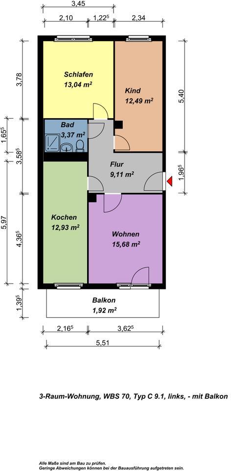 Modernisiert - mit Balkonanbau und Fenster in der Küche! zimmer