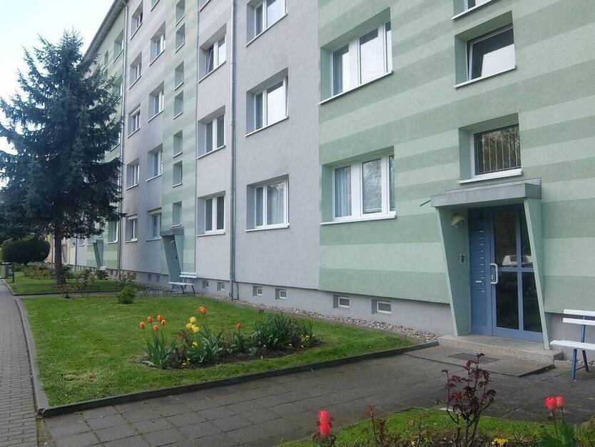 frisch sanierte 3 Raum Wohnung mit Balkon
