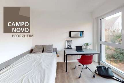 Wohnung Pforzheim Nordstadt - 1 Zimmer, 26 m&sup2;, 347&euro; | Angebot:26498870