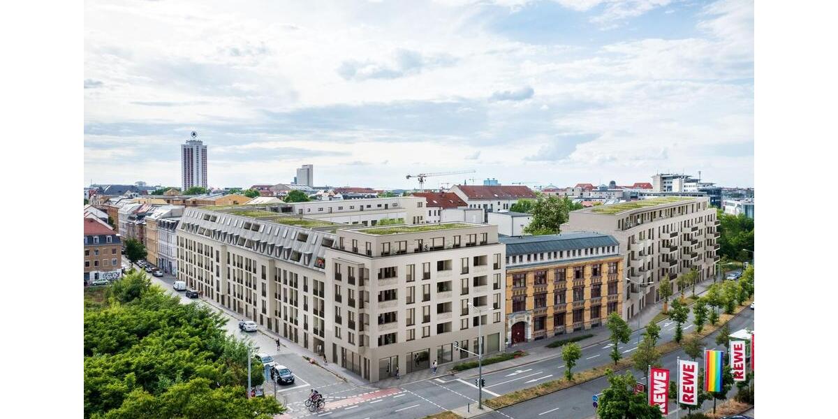 Dachgeschoßwohnung Leipzig Mitte - 2 Zimmer, 51 m&sup2;, 819&euro; | Angebot:25236890