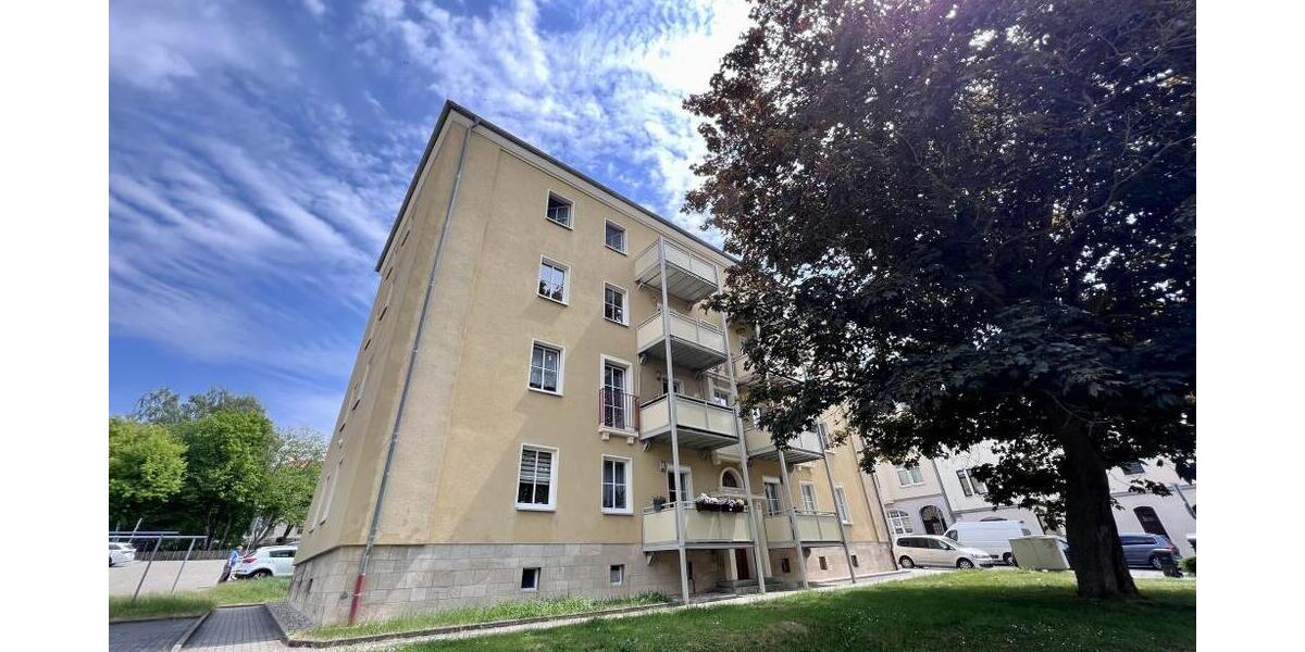 Modernes Bad und Balkon - 4 Raum Wohnung mit Wanne und Dusche zu vermieten! - Etagenwohnung Gera Alt-Bieblach | Angebot:27224966