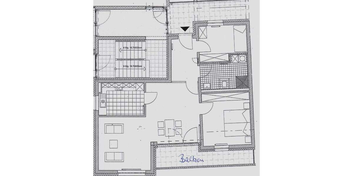 Etagenwohnung Bünde Bünde-Mitte - 3 Zimmer, 85 m&sup2;, 1.050&euro; | Angebot:25780475