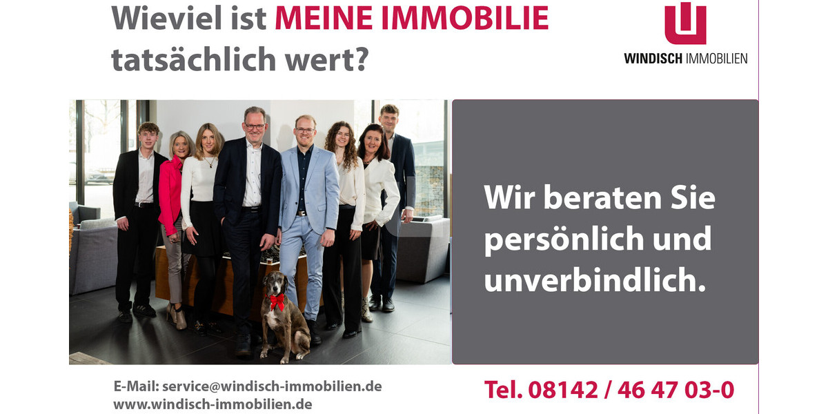 WINDISCH – Traumhafte 2-Zimmer-Wohnung mit großem Westbalkon – ideal für Singles – barrierefrei! - Etagenwohnung Fürstenfeldbruck | Angebot:26070791