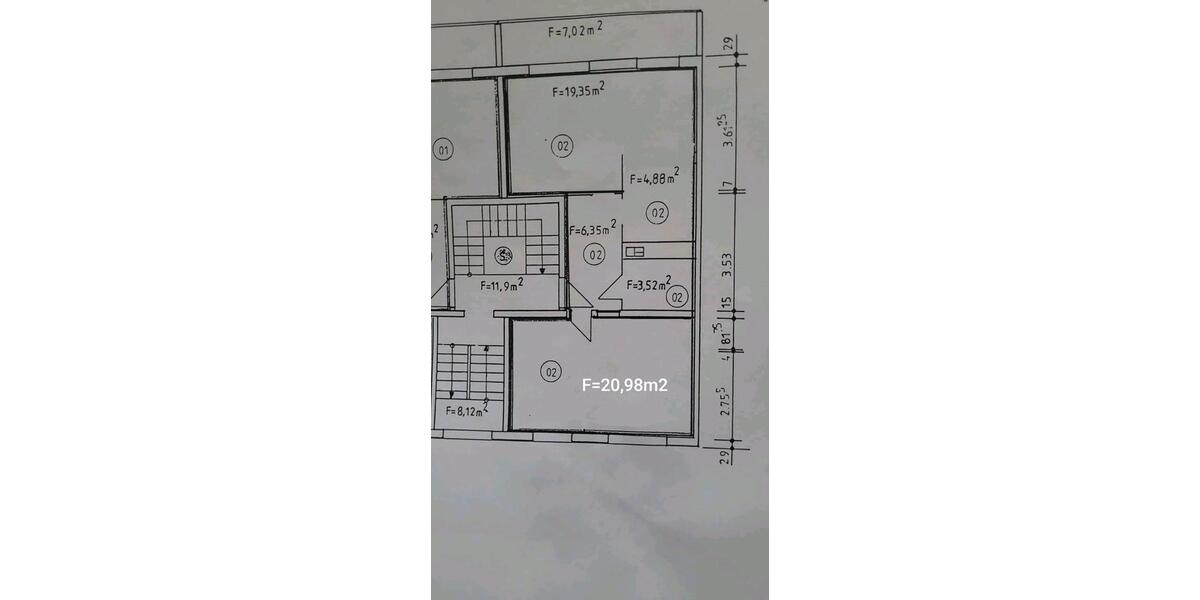 Wohnung zum Vermieten 57m2 Erdgeschoss 2 zimmer