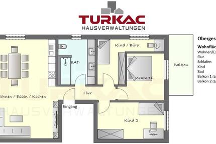 Wohnung Hüttenberg - 4 Zimmer, 115 m&sup2;, 1.590&euro; | Angebot:23626909