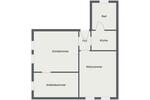Dachgeschoßwohnung Thale - 2.5 Zimmer, 43 m&sup2;, 366&euro; | Angebot:26132345