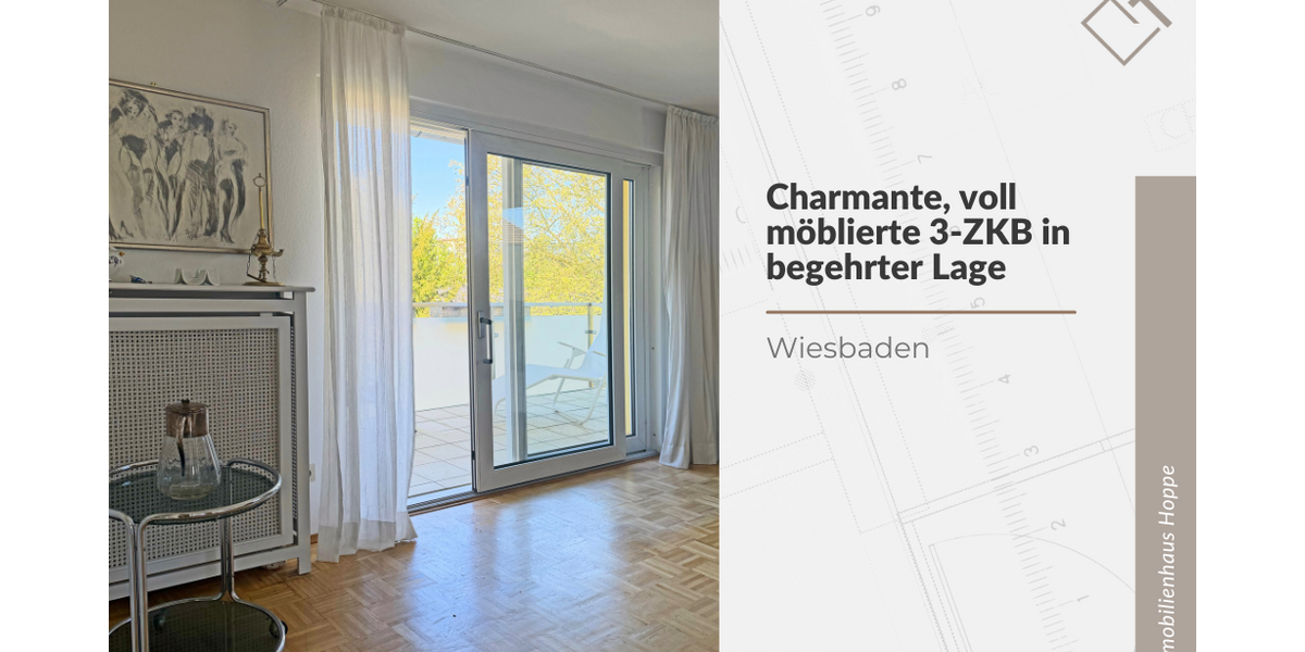 Etagenwohnung Wiesbaden Südost - 3 Zimmer, 78 m&sup2;, 1.200&euro; | Angebot:26365104