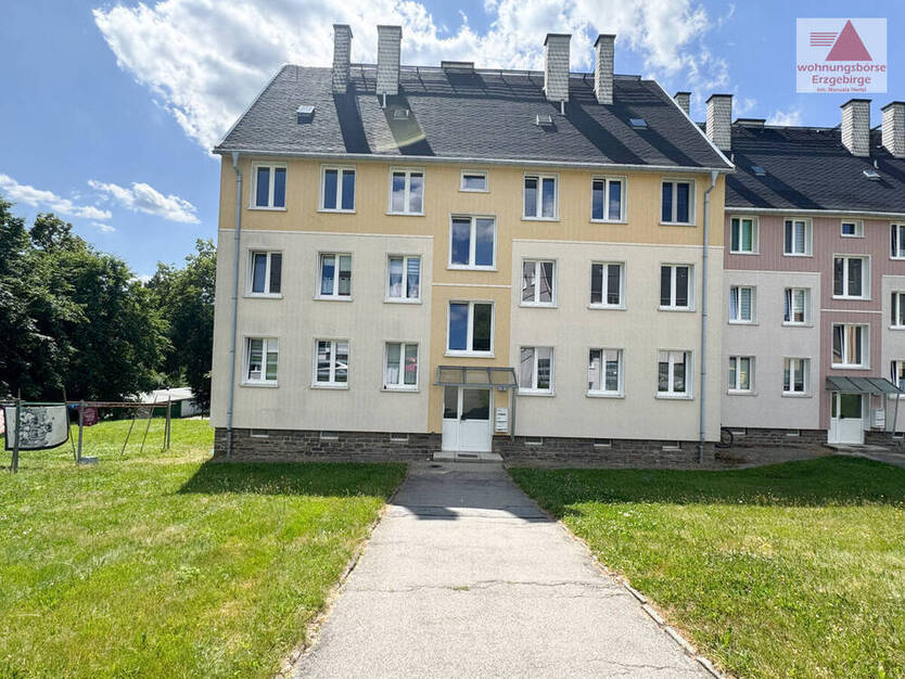 Modern sanierte 3-Raum-Wohnung in beliebter, zentrumsnaher Lage von Schlettau!!