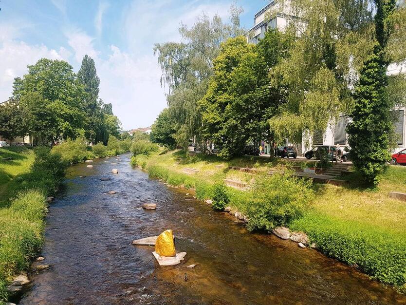 Zentral gelegene Wohnung mit 60qm Außenterrasse