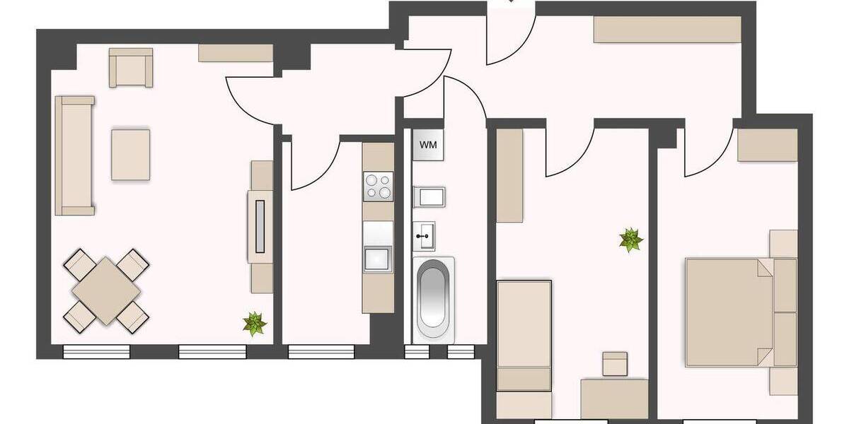 Zimmer Leipzig Gohlis-Süd - 3 Zimmer, 78 m&sup2;, 983&euro; | Angebot:26217944