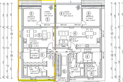 Wohnung Schlüchtern - 2 Zimmer, 58 m&sup2;, 880&euro; | Angebot:24878835