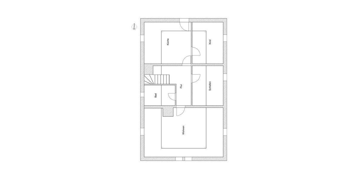 Dachgeschoßwohnung Bad Dürrenberg - 3 Zimmer, 80 m&sup2;, 1.100&euro; | Angebot:26443156