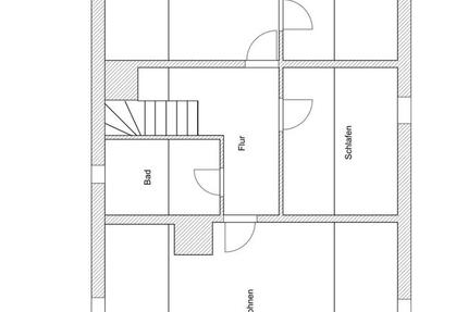 Wohnung Bad Dürrenberg - 3 Zimmer, 80 m&sup2;, 1.100&euro; | Angebot:26443156