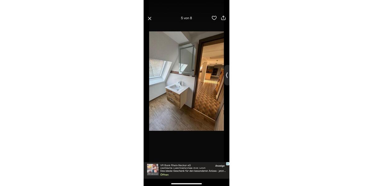 Dachgeschoßwohnung Eschelbronn - 2.5 Zimmer, 900&euro; | Angebot:23665698