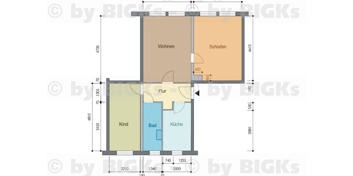 BIGKs: Suhl Aue 1: 3 Raum Wohnung Suhl,sep.Küche,Wannenbad (-;) - 3- Suhl Suhl Aue 1 | Angebot:26536226