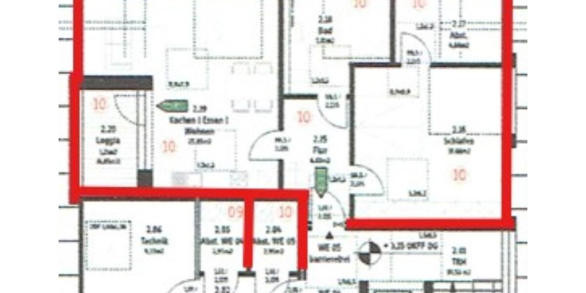 Brandlecht - Moderne 3Zi.-Wohnung mit Balkon 3 zimmer