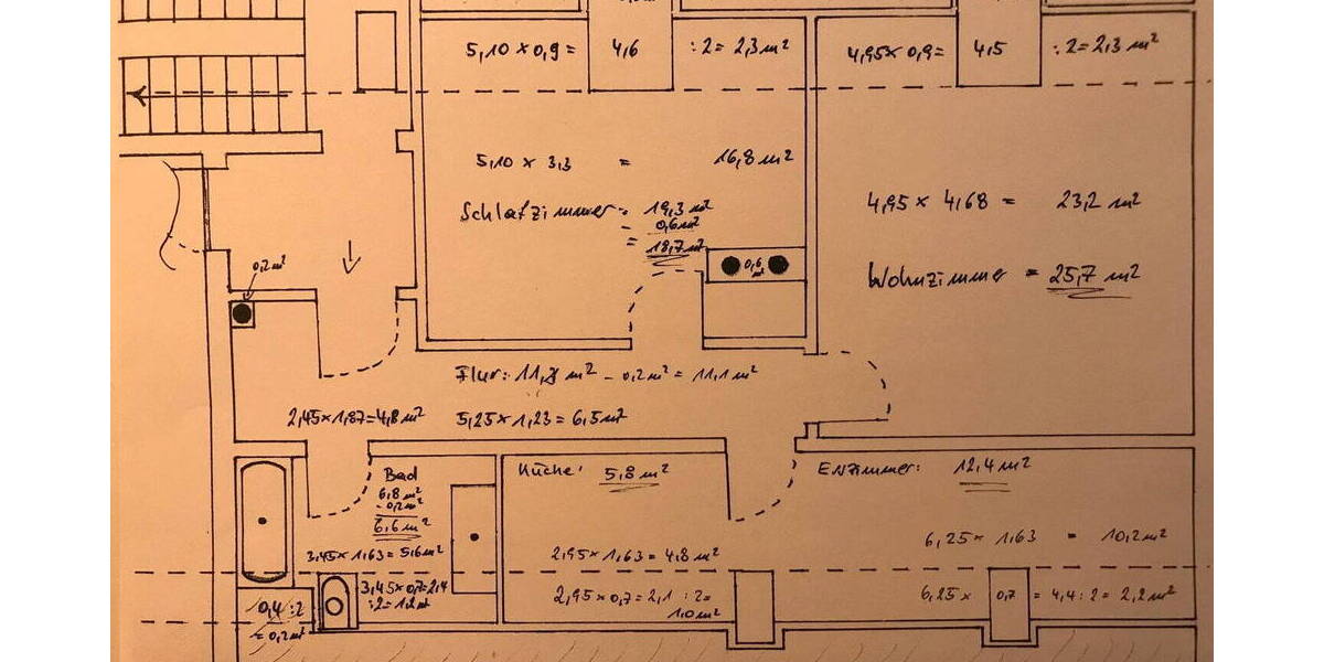 Etagenwohnung Rödermark Ober-Roden - 2 Zimmer, 80 m&sup2;, 880&euro; | Angebot:25996666