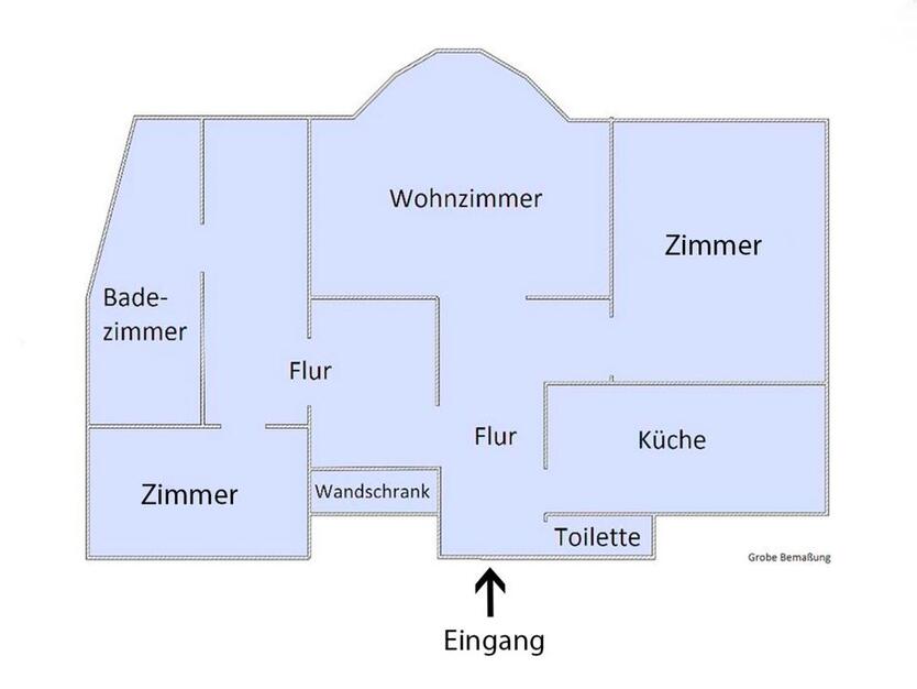Schöne, helle 3,5-Zi Wohnung in Bremen nahe Waterfront