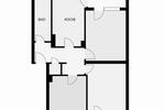 3 Zimmer Wohnung ruhiges Viertel Riehl zimmer