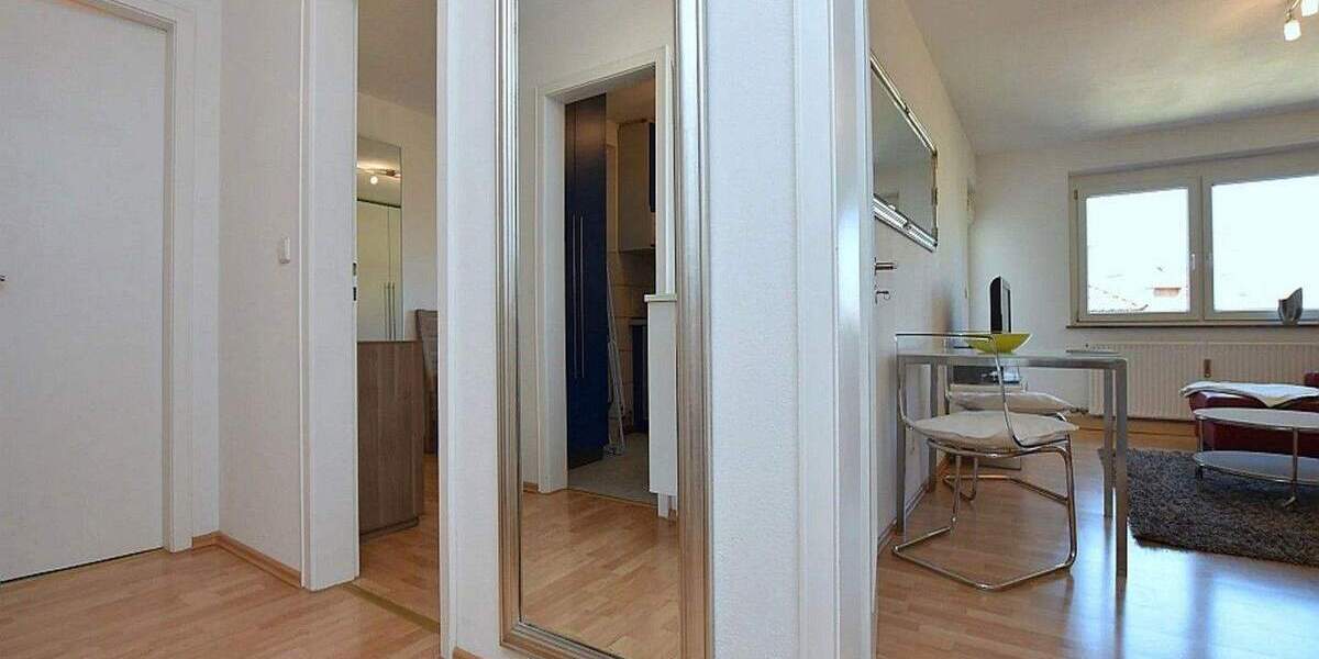 Etagenwohnung Stuttgart Mitte - 2 Zimmer, 54 m&sup2;, 970&euro; | Angebot:25252286