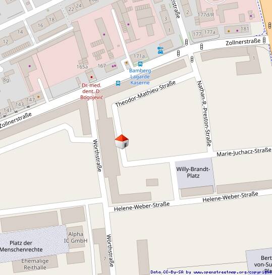 Etagenwohnung Bamberg Bamberg-Ost - 2 Zimmer, 52 m&sup2;, 774&euro; | Angebot:25984763