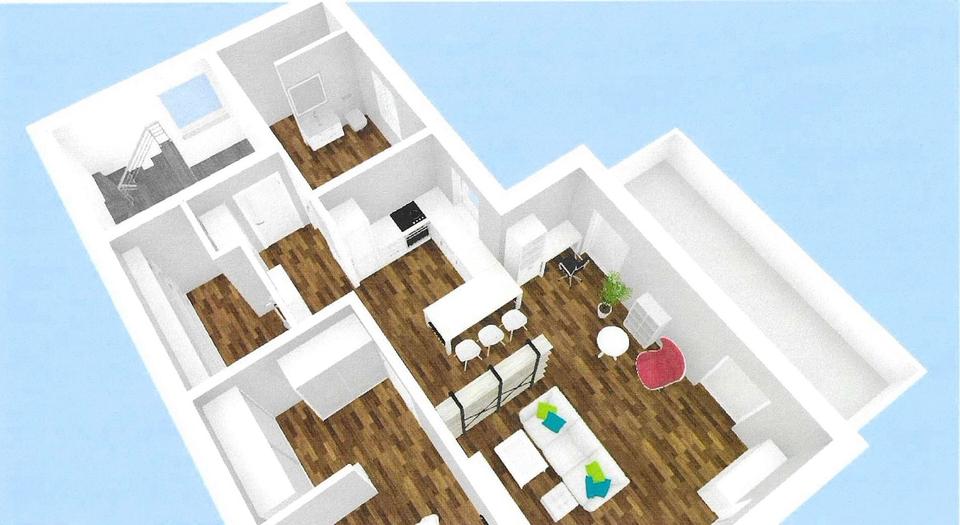 Wohnung mit Dachterasse, Neubau, Erstbezug 2 zimmer