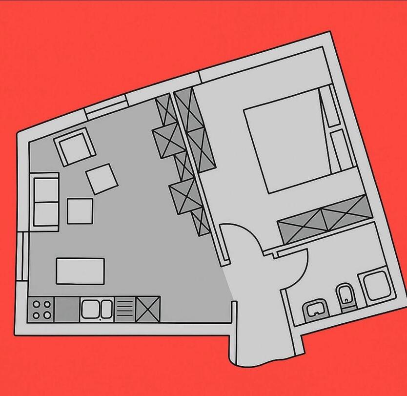 Erstbezug frisch renoviert 1 ZKB Küche Stellplatz Keller