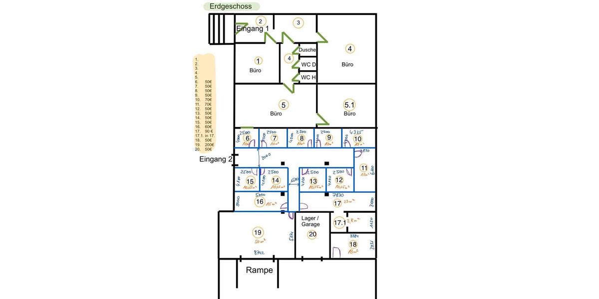 Gewerbeobjekt Kalkar - 50&euro; | Angebot:24833525