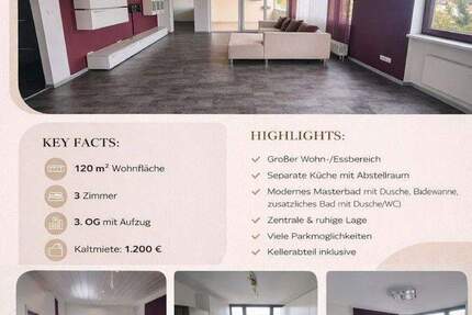 Wohnung Enkenbach-Alsenborn Alsenborn - 2 Zimmer, 50 m&sup2;, 680&euro; | Angebot:24776240