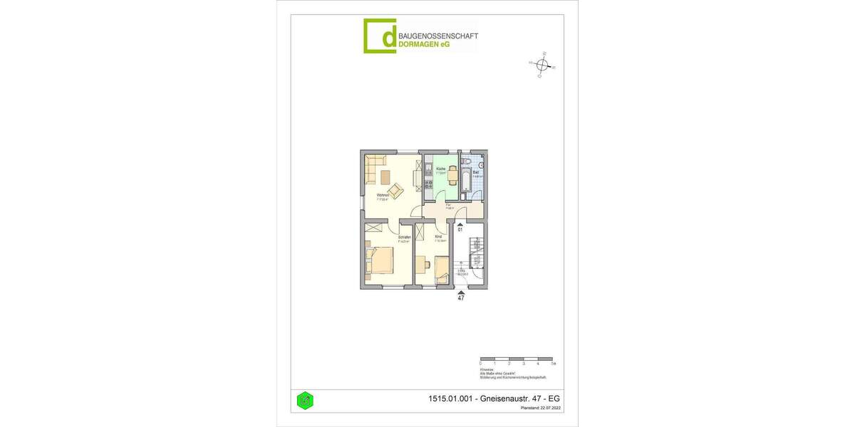 3-Zimmerwohnung nähe der Innenstadt 3 zimmer