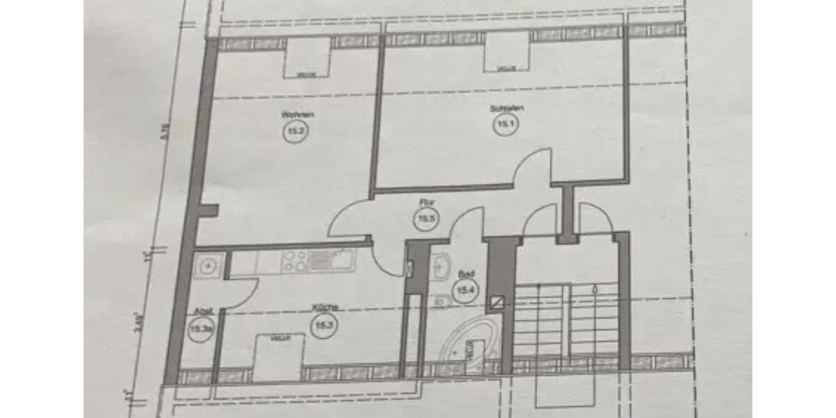 Charmante 2,5 Zimmer Dachgeschosswohnung - sofort bezugsfrei 2 zimmer