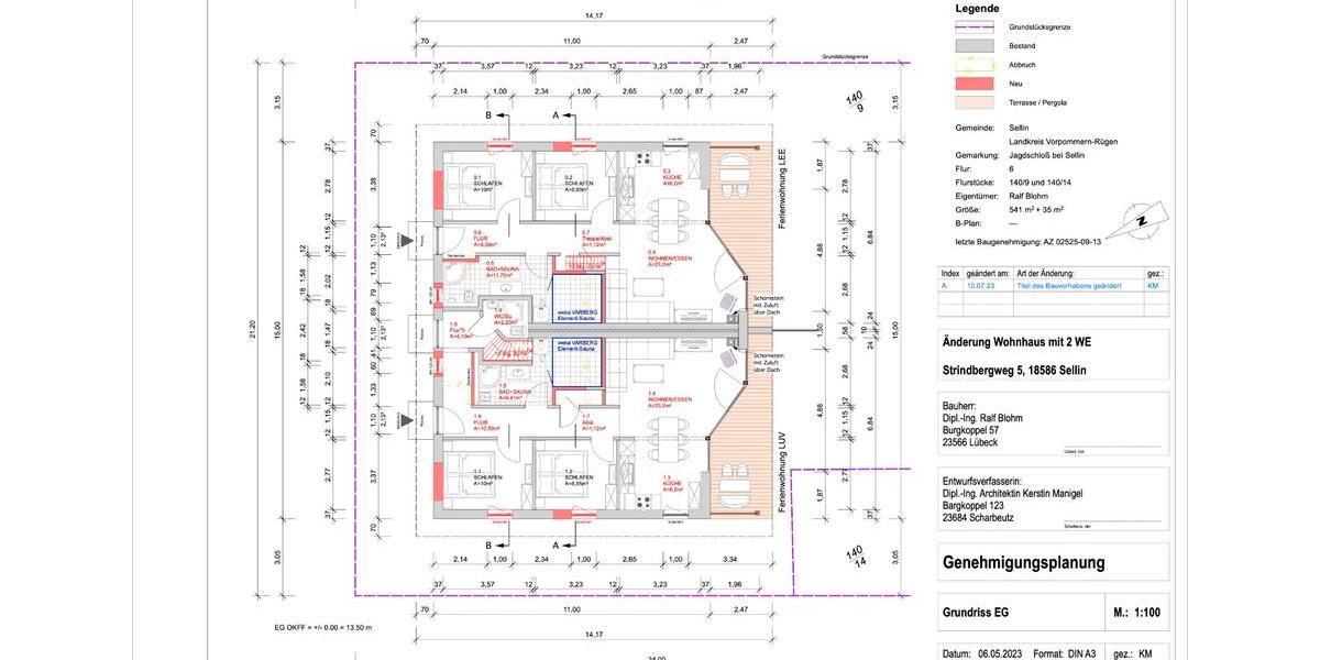 Doppelhaushälfte Sellin - 5 Zimmer, 107 m&sup2;, 1.850&euro; | Angebot:26249464