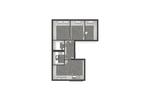 Etagenwohnung Dessau-Roßlau Brambach - 4 Zimmer, 65 m&sup2;, 389&euro; | Angebot:26549414