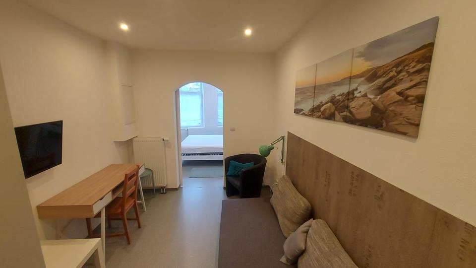 Etagenwohnung Wismar Altstadt - 2 Zimmer, 35 m&sup2;, 600&euro; | Angebot:25219513
