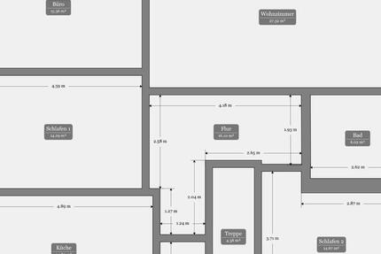 Wohnung Willingshausen - 4 Zimmer, 105 m&sup2;, 950&euro; | Angebot:24469277