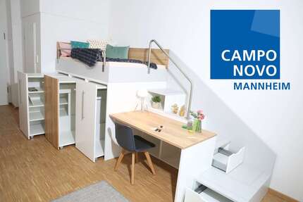 Zimmer Mannheim Käfertal - 1 Zimmer, 660&euro; | Angebot:26636641