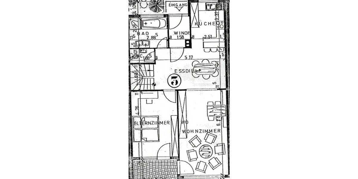 Reihenmittelhaus Neckarwestheim - 4 Zimmer, 130 m&sup2;, 1.300&euro; | Angebot:26817129