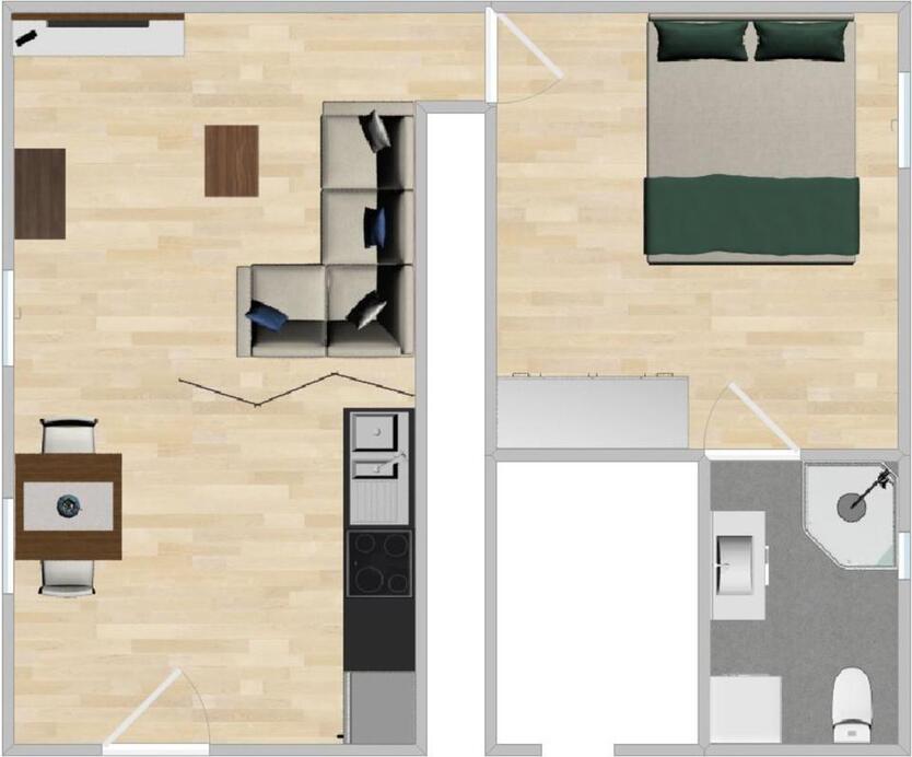 Eppelborn 2ZKB ca.47qm Wohnung zu vermieten zimmer