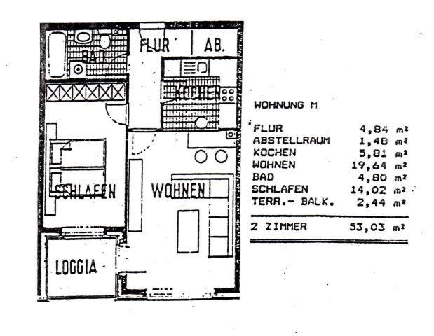 Etagenwohnung Quickborn - 2 Zimmer, 53 m&sup2;, 870&euro; | Angebot:26256531