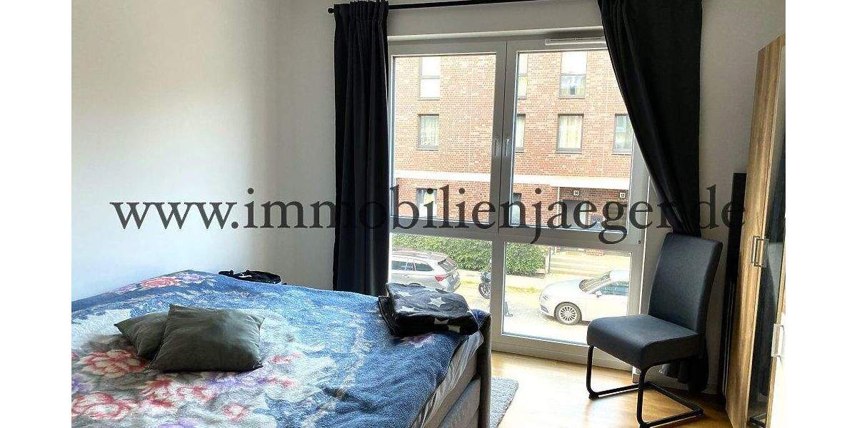 Neubaugebiet Jenfelder Au - großzügige Neubau-Wohnung - Balkon, offener EBK, Fahrstuhl, Fußboden 2 zimmer