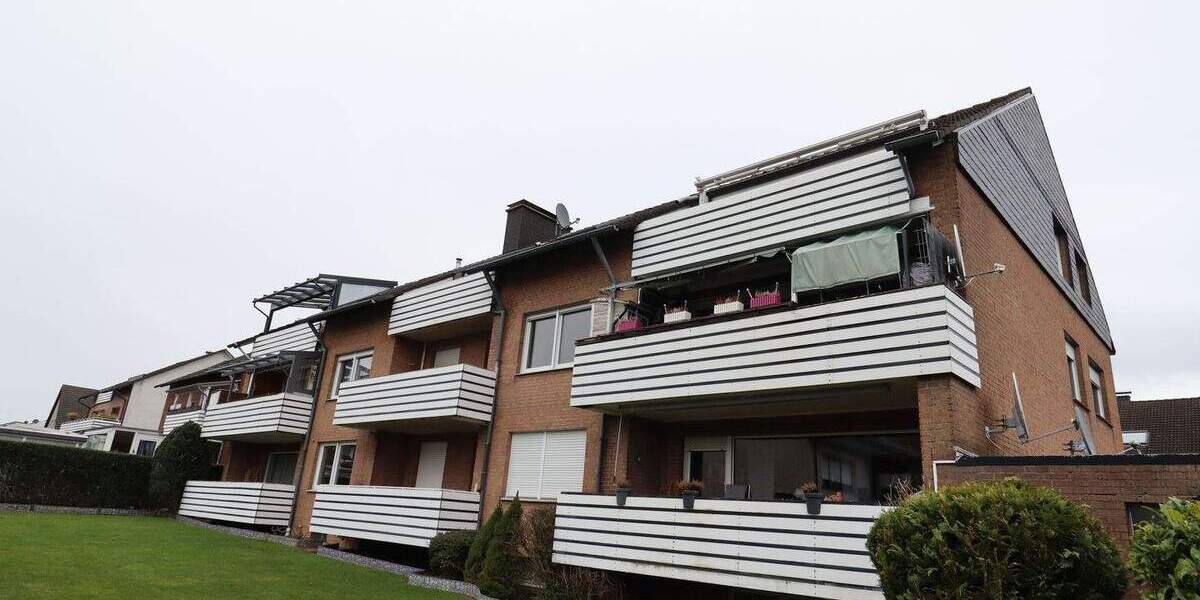 Etagenwohnung Hilter am Teutoburger Wald Hilter - 3 Zimmer, 78 m&sup2;, 632&euro; | Angebot:25302744