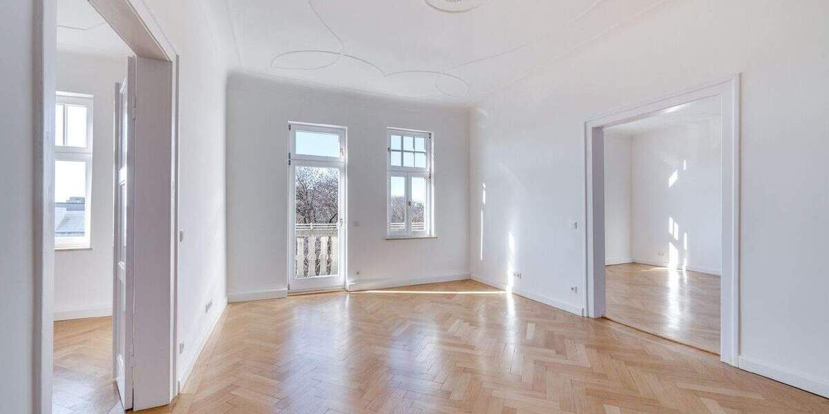Etagenwohnung München Bogenhausen - 3 Zimmer, 126 m&sup2;, 3.500&euro; | Angebot:25671258