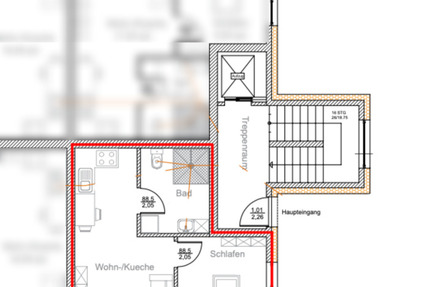 Wohnen mit Lebensqualität - Wohnung im Erdgeschoss in Diepenau zu vermieten 2 zimmer