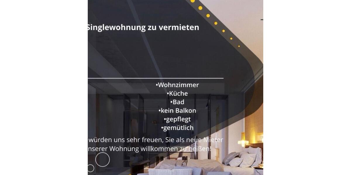 Single Wohnung in der stadt ( Wermelskirchen ) 1 zimmer